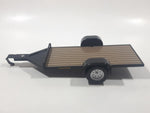 ERTL John Deere Flat Bed Trailer Black Die Cast Toy Car Vehicle