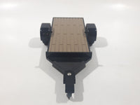 ERTL John Deere Flat Bed Trailer Black Die Cast Toy Car Vehicle