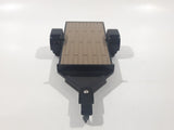 ERTL John Deere Flat Bed Trailer Black Die Cast Toy Car Vehicle