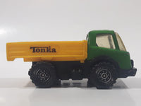 Vintage Tonka 51718 Green and Yellow Truck Pressed Steel Toy Car Vehicle Made in Hong Kong