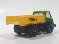 Vintage Tonka 51718 Green and Yellow Truck Pressed Steel Toy Car Vehicle Made in Hong Kong