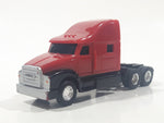 ERTL Semi Tractor Truck Red Plastic Body Die Cast Toy Car Vehicle
