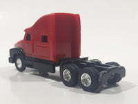 ERTL Semi Tractor Truck Red Plastic Body Die Cast Toy Car Vehicle