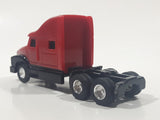 ERTL Semi Tractor Truck Red Plastic Body Die Cast Toy Car Vehicle