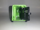 Maisto Countryside Farm & Field Overland Cattle Carriers Livestock Trailer Green Die Cast Toy Car Vehicle with Opening Rear Gate