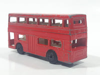 Vintage 1972 Lesney Matchbox Superfast No. 17 The Londoner Bus Red Die Cast Toy Car Vehicle