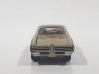 2003 Johnny Lightning 1969 Pontiac GTO Gold Die Cast Toy Car Vehicle with Opening Hood