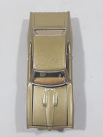 2003 Johnny Lightning 1969 Pontiac GTO Gold Die Cast Toy Car Vehicle with Opening Hood