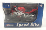 Teamsters Speed Bike X' Motor Red 1:12 Scale Die Cast Toy Motor Cycle with Box