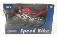 Teamsters Speed Bike X' Motor Red 1:12 Scale Die Cast Toy Motor Cycle with Box