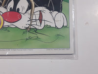 1998 Landoll's Warner Bros. Looney Tunes My Favorite Puzzle Tweety Bird Sylvester Croquet Frame Tray Puzzle