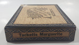 Vintage Pierced Head-Patented 1933 Tucketts Marguerite Claro Cigar Box