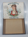 Vintage Pierced Head-Patented 1933 Tucketts Marguerite Claro Cigar Box