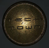 Vintage Famous Players Tech Town Gaming Game Token Metal Coin