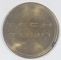 Vintage Famous Players Tech Town Gaming Game Token Metal Coin