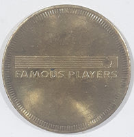 Vintage Famous Players Tech Town Gaming Game Token Metal Coin