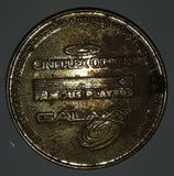 Vintage Famous Players Cineplex Odeon Galaxy No Cash Value Gaming Game Token Metal Coin