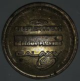 Vintage Famous Players Cineplex Odeon Galaxy No Cash Value Gaming Game Token Metal Coin