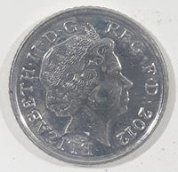 2012 U.K. Great Britain Five Pence Metal Coin