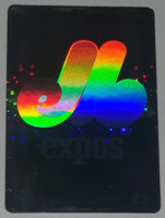 1991 Upper Deck MLB Baseball Montreal Expos Team Logo Hologram Sticker Trading Card