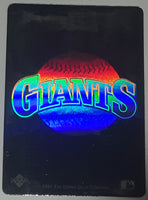 1991 Upper Deck MLB Baseball San Francisco Giants Team Logo Hologram Sticker Trading Card