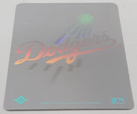 1991 Upper Deck MLB Baseball Los Angeles Dodgers Team Logo Hologram Sticker Trading Card