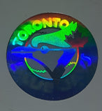 1989 Upper Deck MLB Baseball Toronto Blue Jays Team Logo Hologram Sticker Trading Card