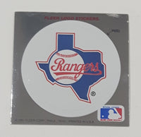 1991 Fleer MLB Baseball Texas Rangers Team Logo Sticker Trading Card