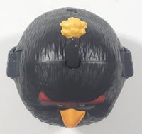 2016 McDonald's Rovio Angry Birds #9 Black Bomb 3 1/2" Tall Plastic Toy Figure