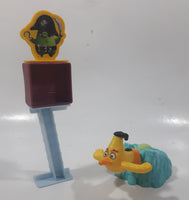 2016 McDonald's Rovio Angry Birds #5 Chuck Launcher Yellow Plastic Toy Figure Set