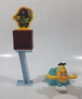 2016 McDonald's Rovio Angry Birds #5 Chuck Launcher Yellow Plastic Toy Figure Set