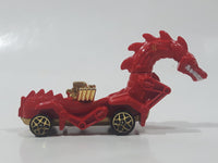 2012 Hot Wheels Year of the Dragon Edition Rodzilla Red Die Cast Toy Car Vehicle