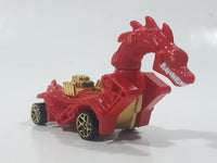 2012 Hot Wheels Year of the Dragon Edition Rodzilla Red Die Cast Toy Car Vehicle