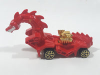 2012 Hot Wheels Year of the Dragon Edition Rodzilla Red Die Cast Toy Car Vehicle