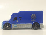 Rare 2006 Maisto Marvel Manhattan Safe Armored Car Co. Blue Die Cast Toy Car Vehicle