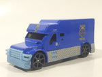 Rare 2006 Maisto Marvel Manhattan Safe Armored Car Co. Blue Die Cast Toy Car Vehicle