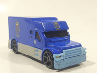 Rare 2006 Maisto Marvel Manhattan Safe Armored Car Co. Blue Die Cast Toy Car Vehicle