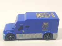 Rare 2006 Maisto Marvel Manhattan Safe Armored Car Co. Blue Die Cast Toy Car Vehicle