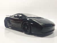 Maisto Lamborghini Gallardo Superleggera Black 1/18 Scale Die Cast Toy Car Vehicle with Opening Doors Hood and Trunk