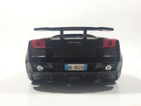 Maisto Lamborghini Gallardo Superleggera Black 1/18 Scale Die Cast Toy Car Vehicle with Opening Doors Hood and Trunk