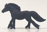 2005 Safari Ltd Black Horse 3" Long Toy Animal