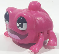 2018 Hasbro Yellies! Pink 3 3/8" Wide Toy Figure