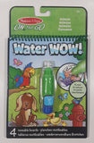 Melissa & Doug On the Go Water Wow! Animals 4 Reusable Boards New on Card