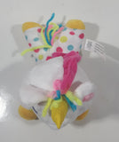 Sunny Days Entertainment White Spotted Rainbow Unicorn 6" Long Plush Stuffed Character