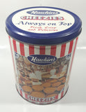 HTF Hawkins Cheezies Corn Snacks "Always on Top" Fresh, Crisp, and Delicious Limited Edition Tin Metal Canister