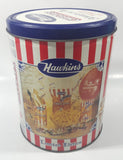 HTF Hawkins Cheezies Corn Snacks "Always on Top" Fresh, Crisp, and Delicious Limited Edition Tin Metal Canister