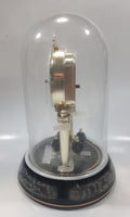 The Godfather 10" Tall Glass Dome Anniversary Clock (Cracked Face)