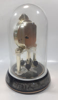 The Godfather 10" Tall Glass Dome Anniversary Clock (Cracked Face)