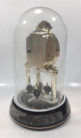 The Godfather 10" Tall Glass Dome Anniversary Clock (Cracked Face)