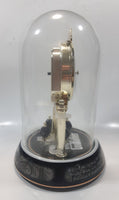 The Godfather 10" Tall Glass Dome Anniversary Clock (Cracked Face)